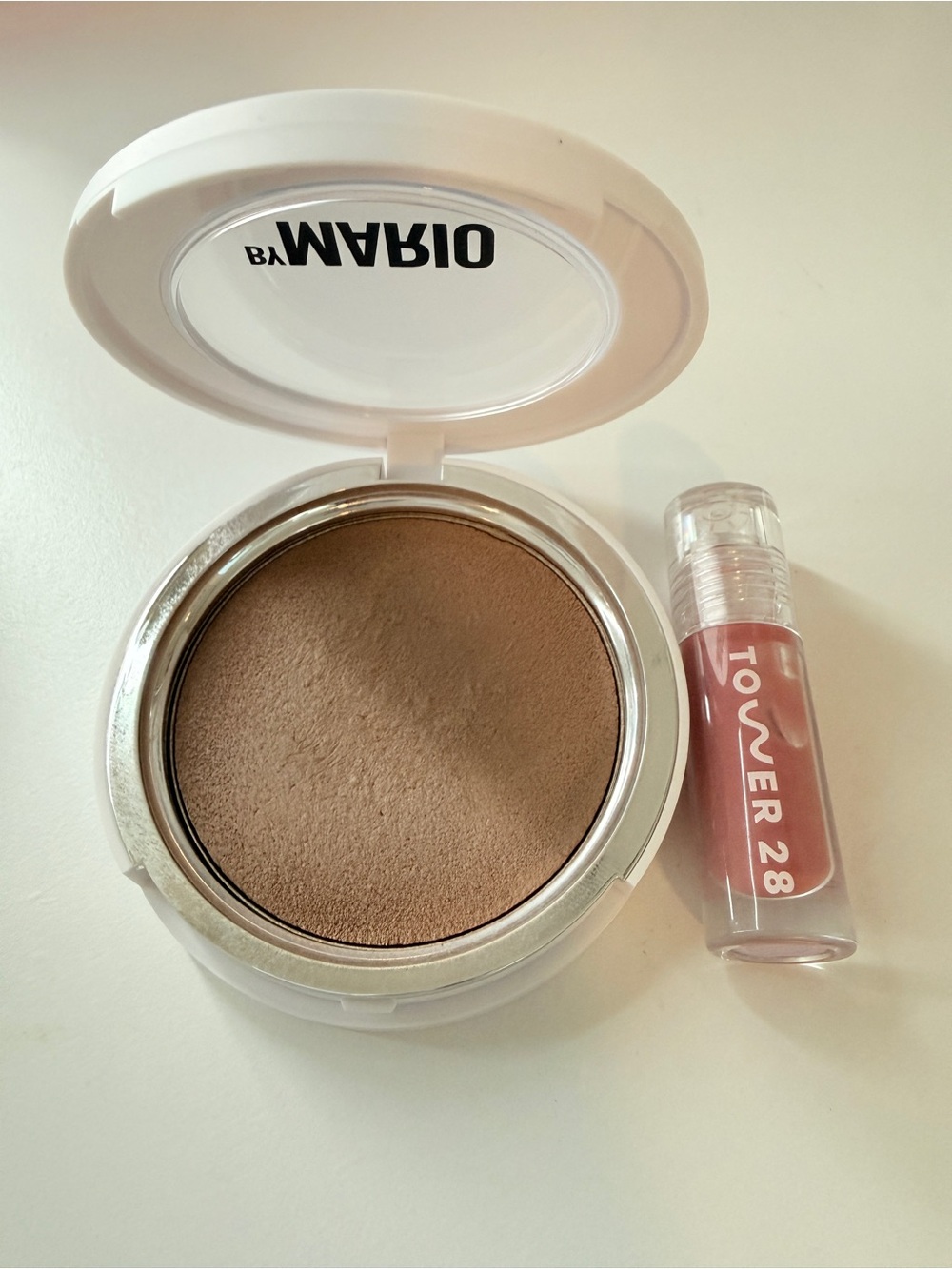 Makeup By Mario Skin Enhancer medium, Tower 28 lip jelly